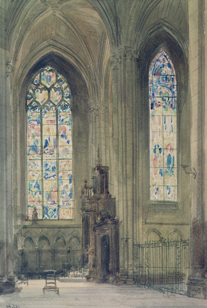 كنيسة في جنوب ترانسبت ، كاتدرائية روان ، القرن التاسع عشر بواسطة Augustus Welby Northmore Pugin