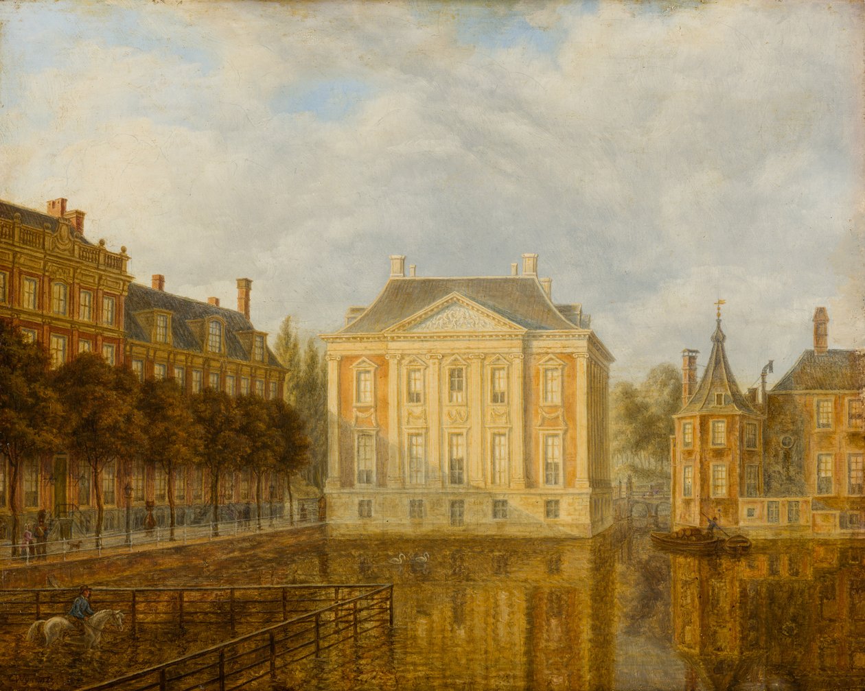منظر ل Mauritshuis بواسطة أوغسطس ويجنانتز