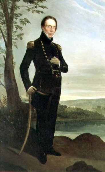 صورة للقبطان جون بايبر (1773-1851) ، حوالي عام 1826 بواسطة أوغسطس ايرل