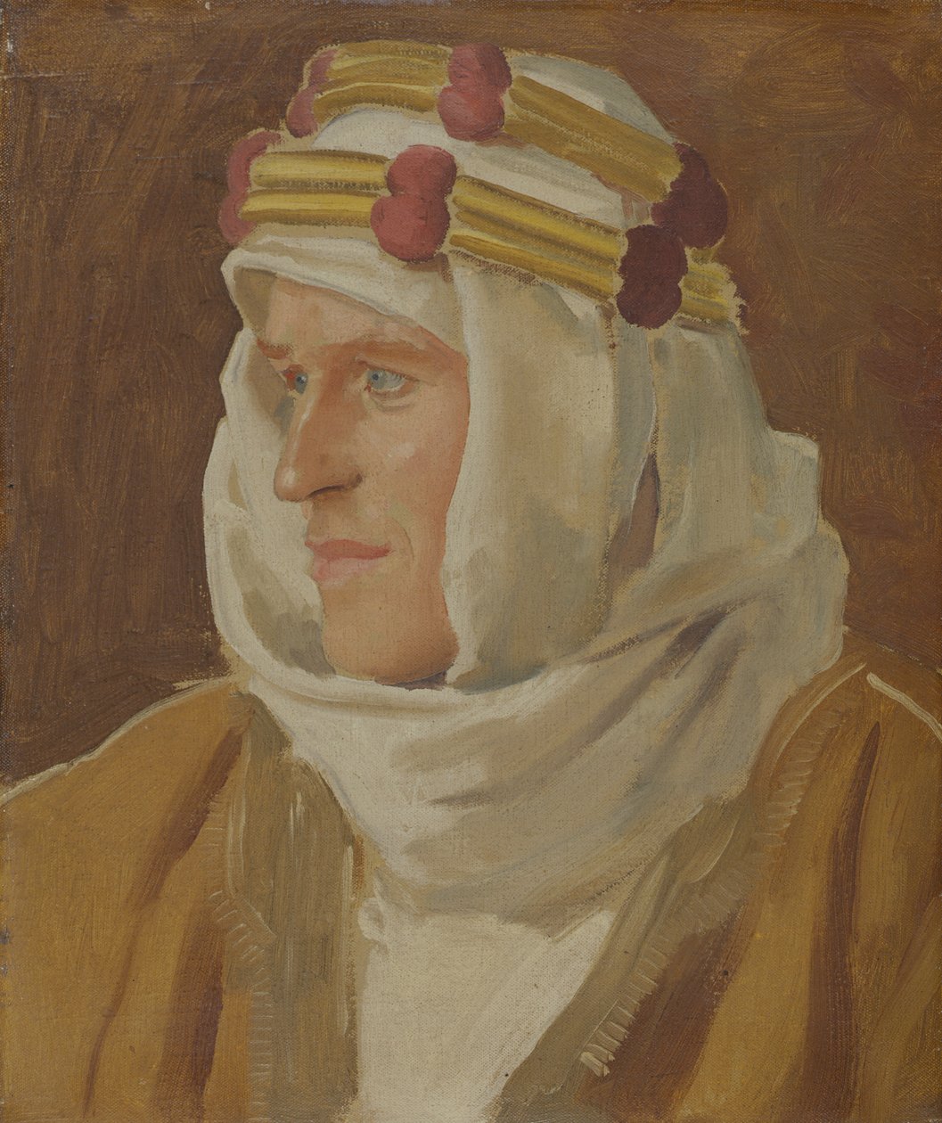 العقيد توماس إدوارد لورانس (1888-1935) بواسطة أغسطس جون