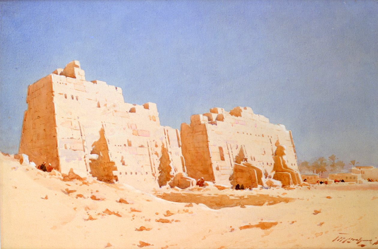 الكرنك ، 1897-1930 بواسطة Augustus Osborne Lamplough