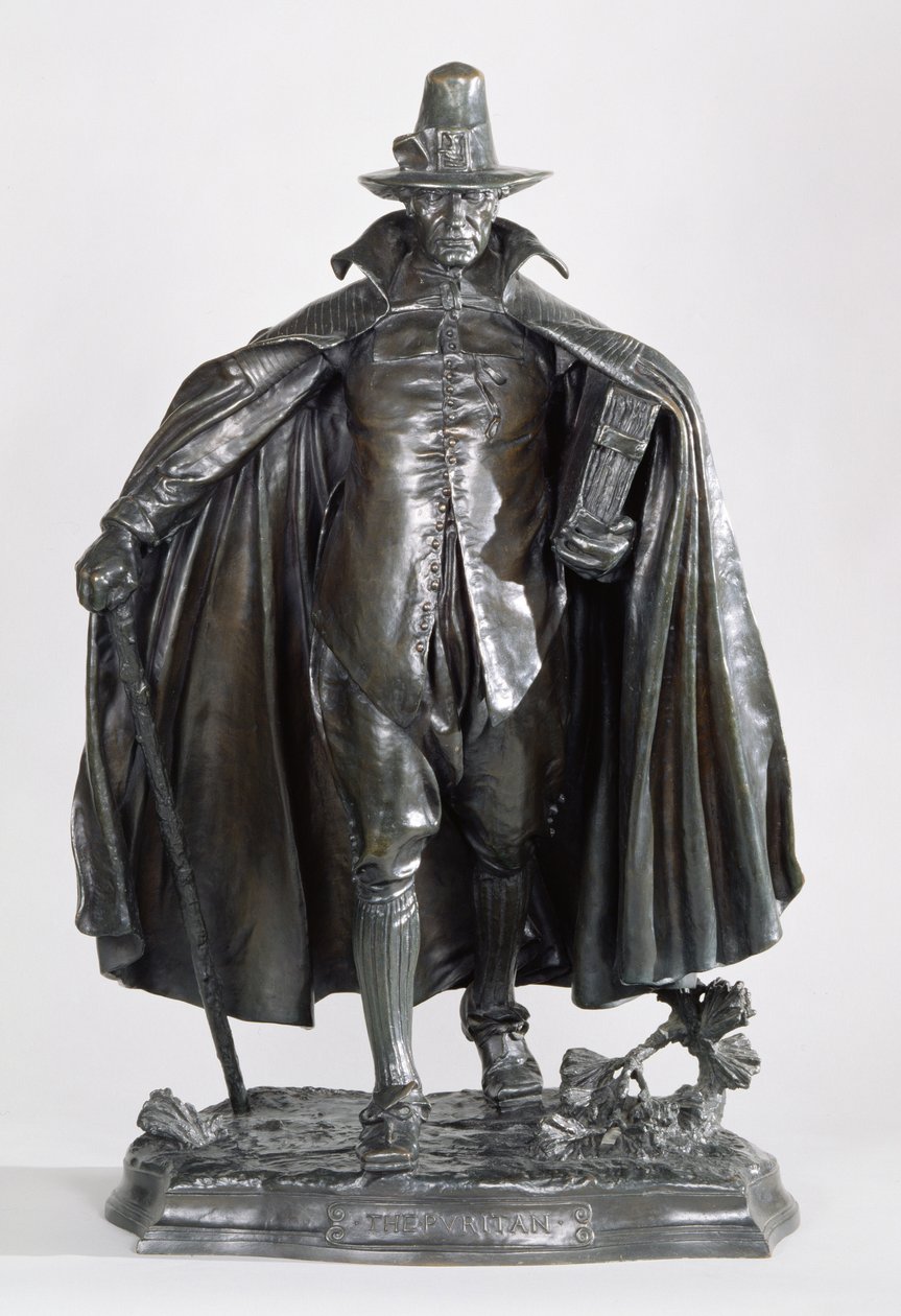 The Puritan ، 1899 (برونز بني داكن أسود) بواسطة أوغسطس سانت جاودينز