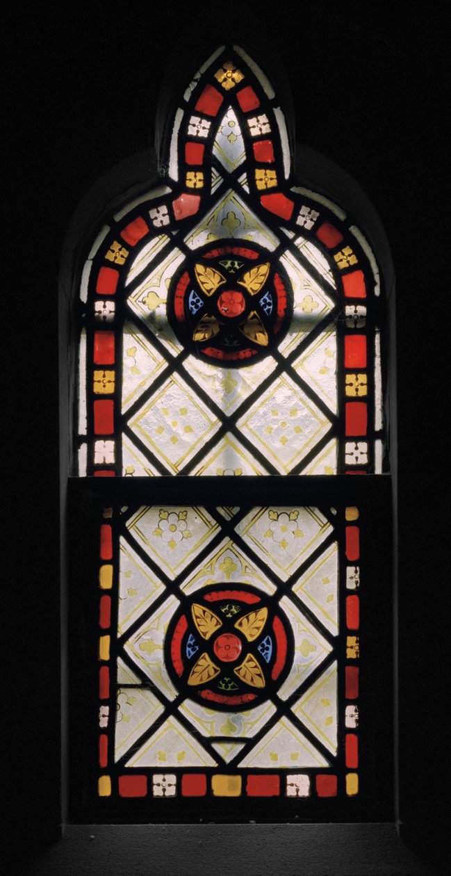 نافذة طائفية في كنيسة السيدة ، 1849 (زجاج ملون) بواسطة Augustus Welby Northmore Pugin