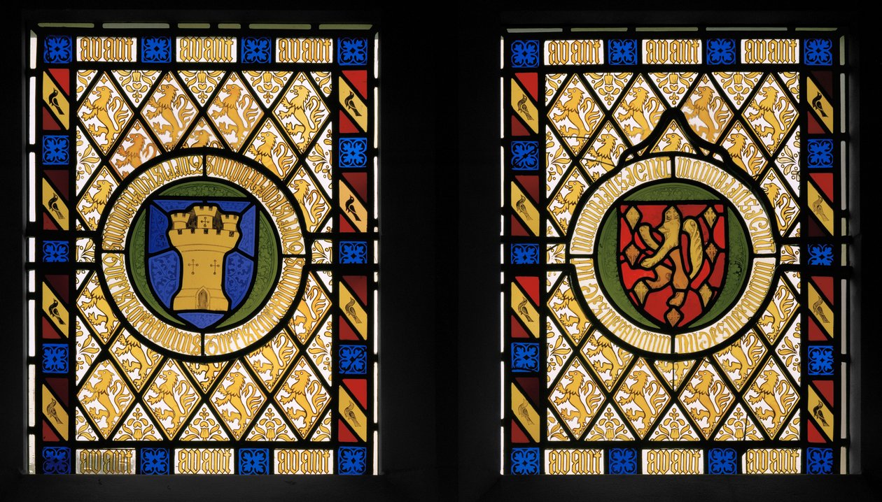 نافذة غرفة الطعام ، 1848 (زجاج ملون) بواسطة Augustus Welby Northmore Pugin