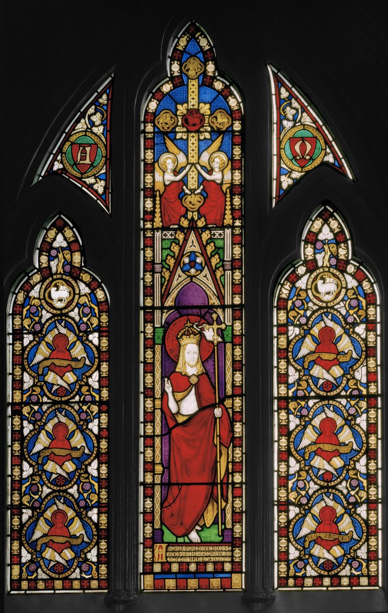 النافذة الشرقية ، كنيسة القربان المقدس ، ج 1845 (زجاج ملون) بواسطة Augustus Welby Northmore Pugin