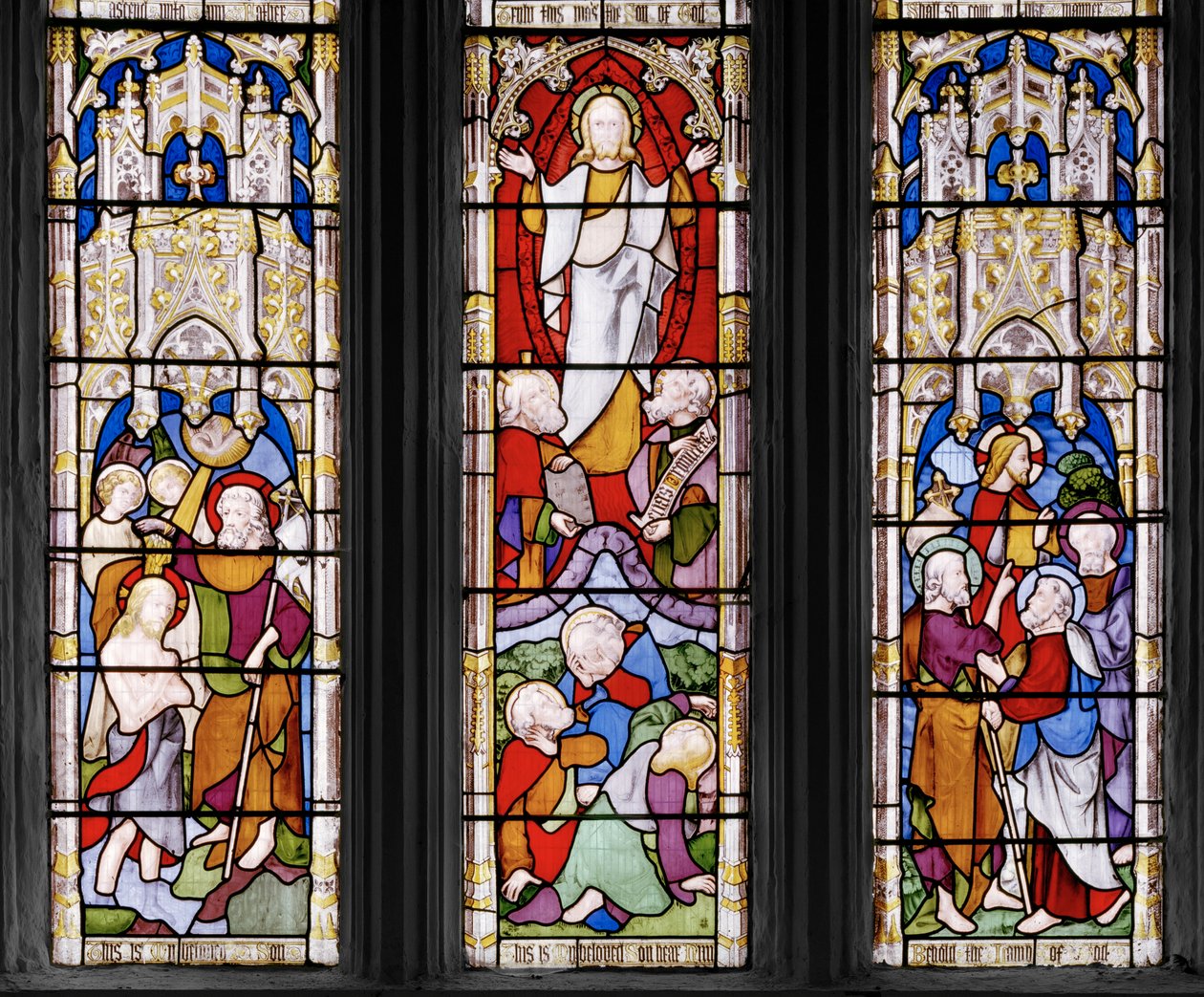 الأحداث في حياة المسيح ، التفاصيل ، 1851 (زجاج ملون) بواسطة Augustus Welby Northmore Pugin