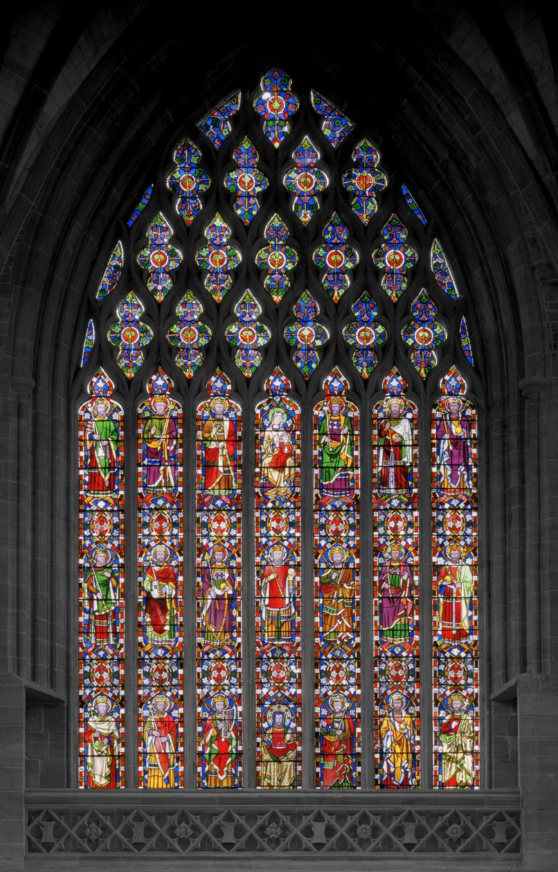 جيسي تري ، 1848 (زجاج ملون) بواسطة Augustus Welby Northmore Pugin