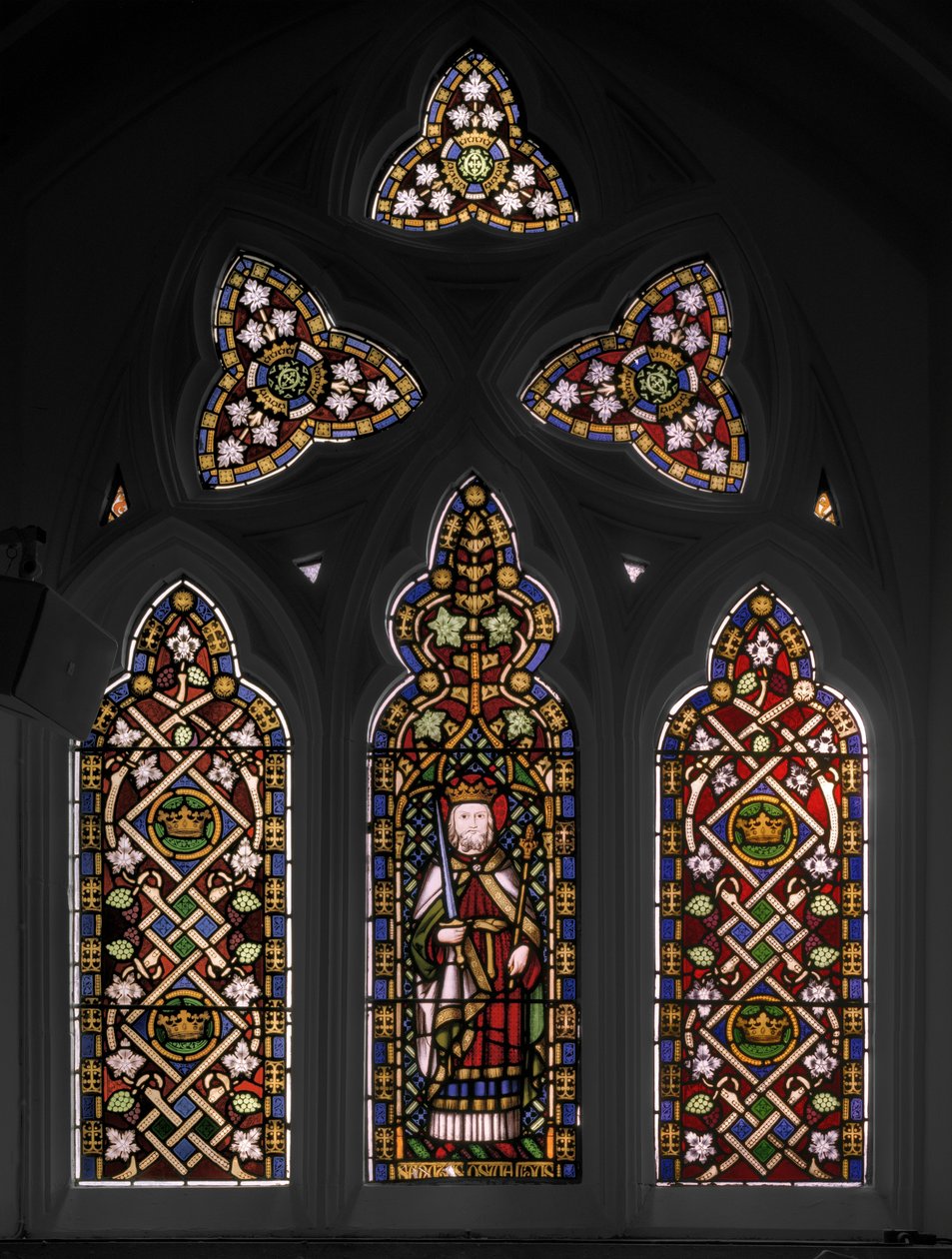 سانت أوزوالد ، 1846 (زجاج ملون) بواسطة Augustus Welby Northmore Pugin