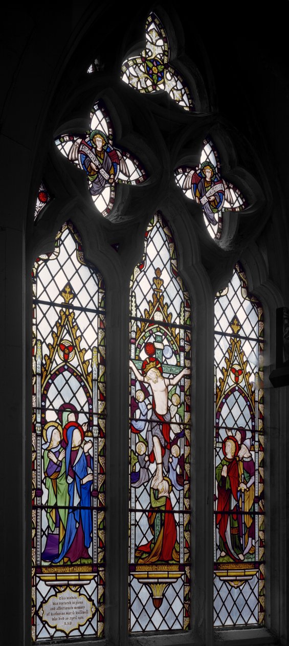 الصلب ، 1852 (زجاج ملون) بواسطة Augustus Welby Northmore Pugin