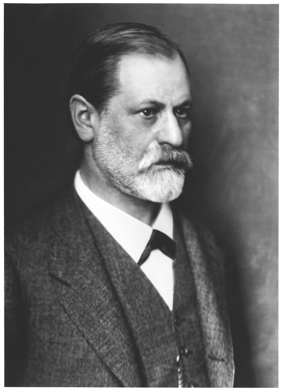 صورة سيجموند فرويد (1856-1939) ج 1900 بواسطة مصور نمساوي