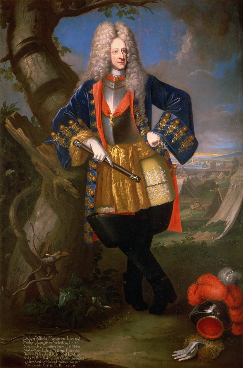 01147 لودفيج فيلهلم ، كونت بادن (1655-1707) ، 1705 بواسطة المدرسة النمساوية