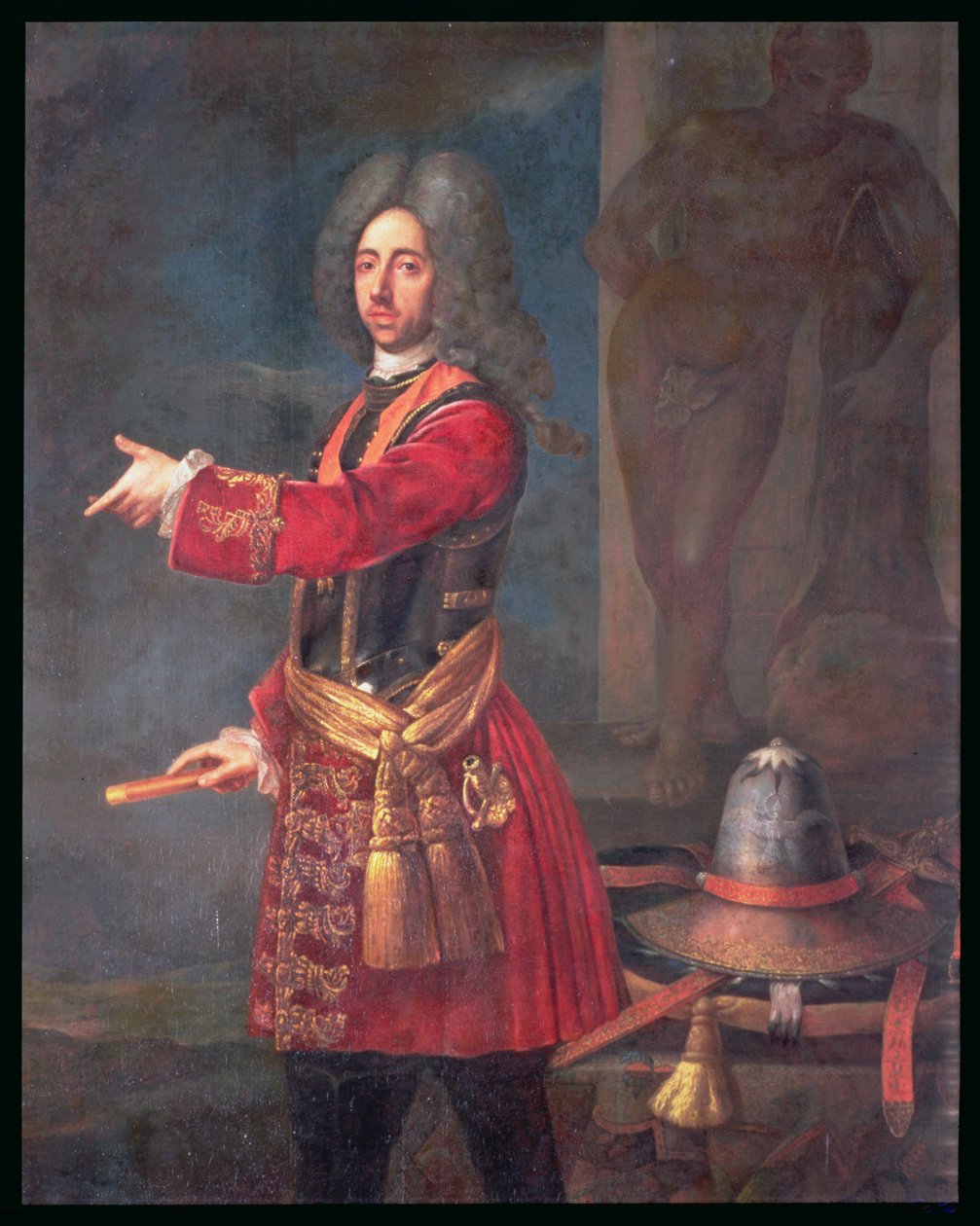 الأمير يوجين من سافوي (1663-1736) بواسطة المدرسة النمساوية