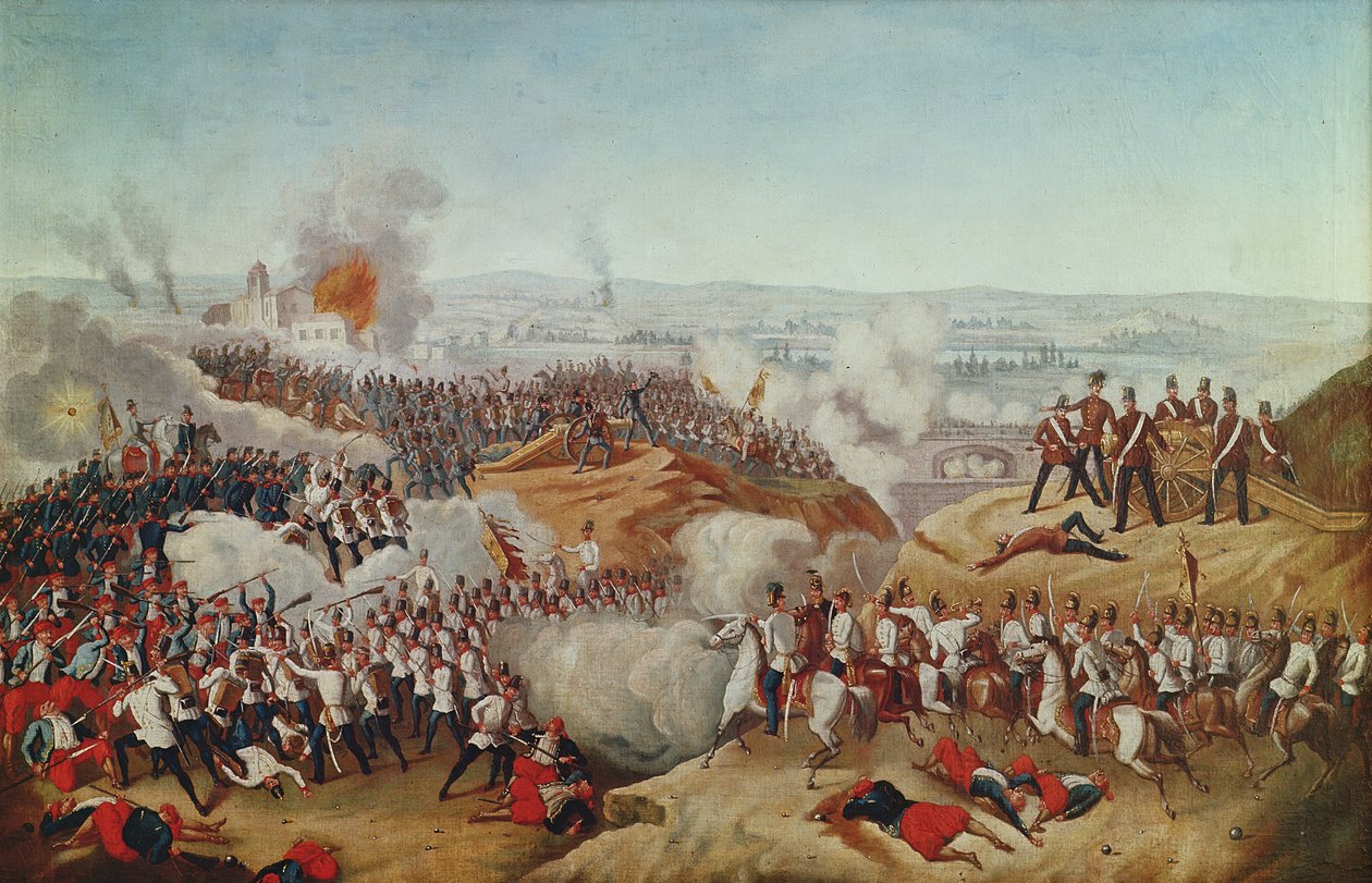 معركة ماجنتا ، 4 يونيو 1859 ، ج 1859 بواسطة المدرسة النمساوية
