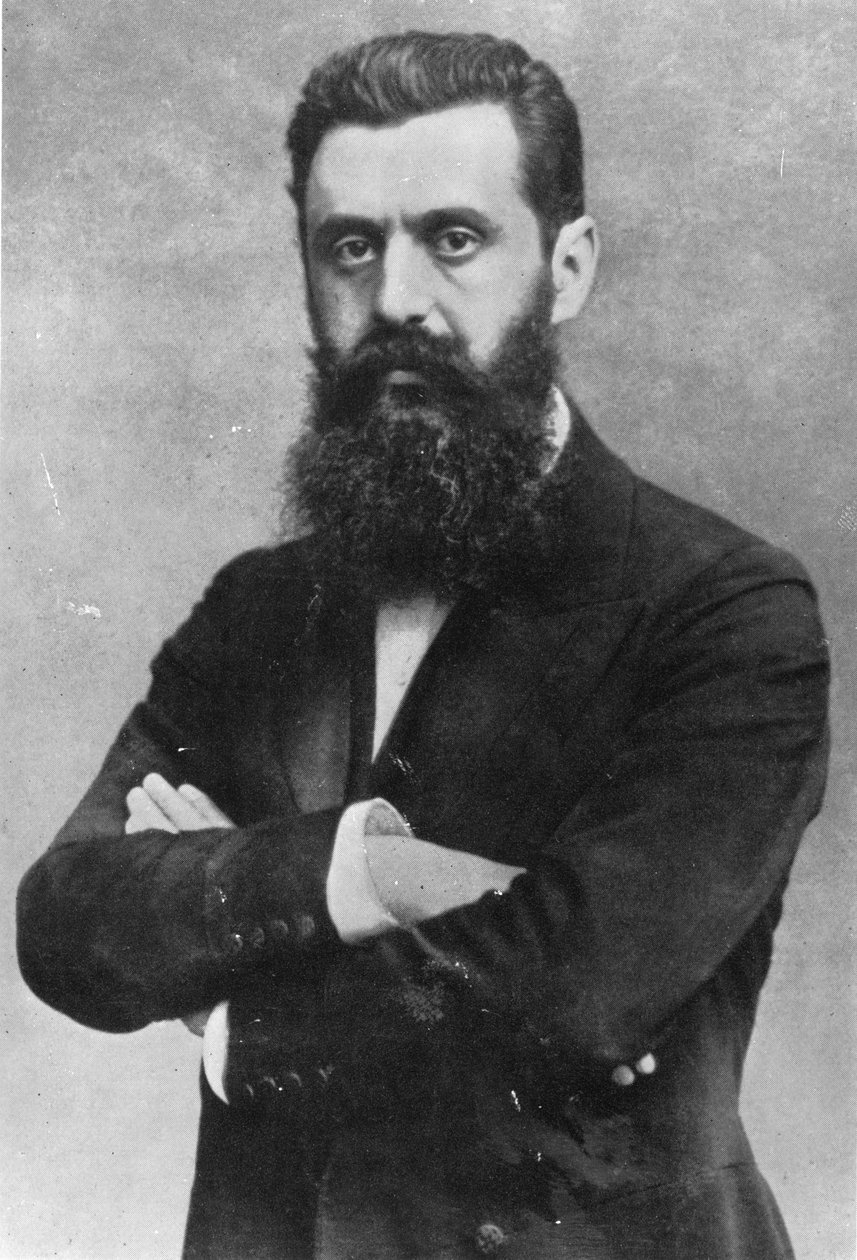 ثيودور هرتزل 1903 بواسطة مصور نمساوي