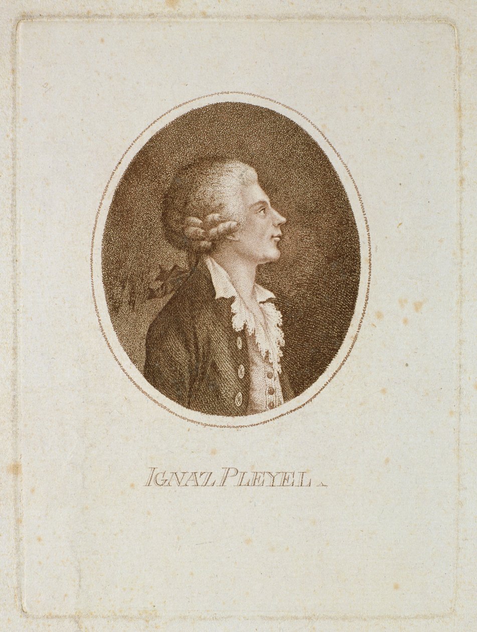 صورة لإجناس بلييل (1757-1831) بواسطة المدرسة النمساوية