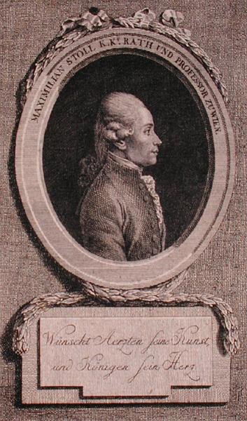 صورة ماكسيميليان ستول (1742-1787) (نقش) بواسطة المدرسة النمساوية