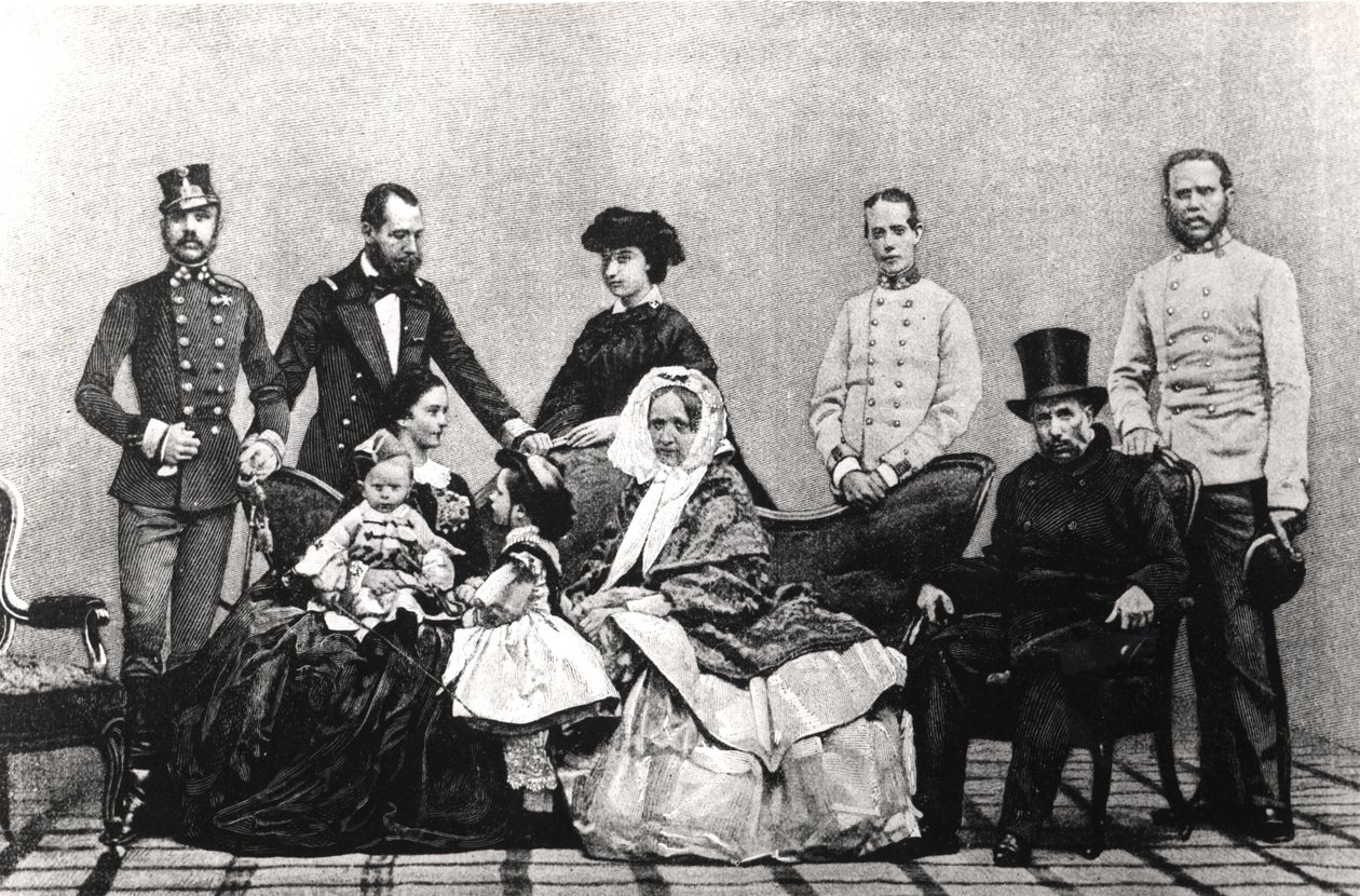 الأسرة الإمبراطورية النمساوية ، 1860 بواسطة المدرسة النمساوية