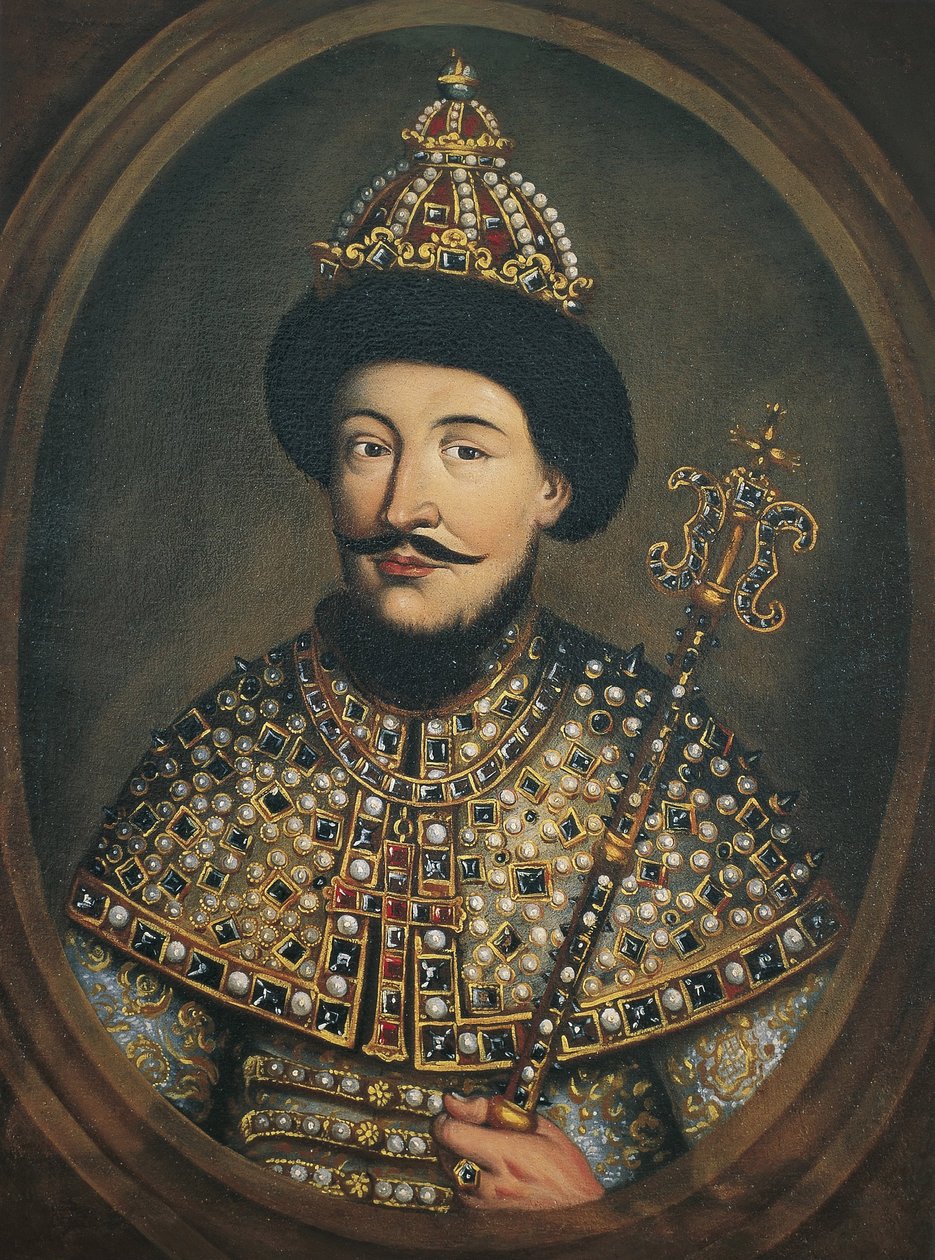 صورة القيصر الكسيس الأول ميخائيلوفيتش من روسيا 1629-1676 ، 1670 بواسطة سيد النمساوي