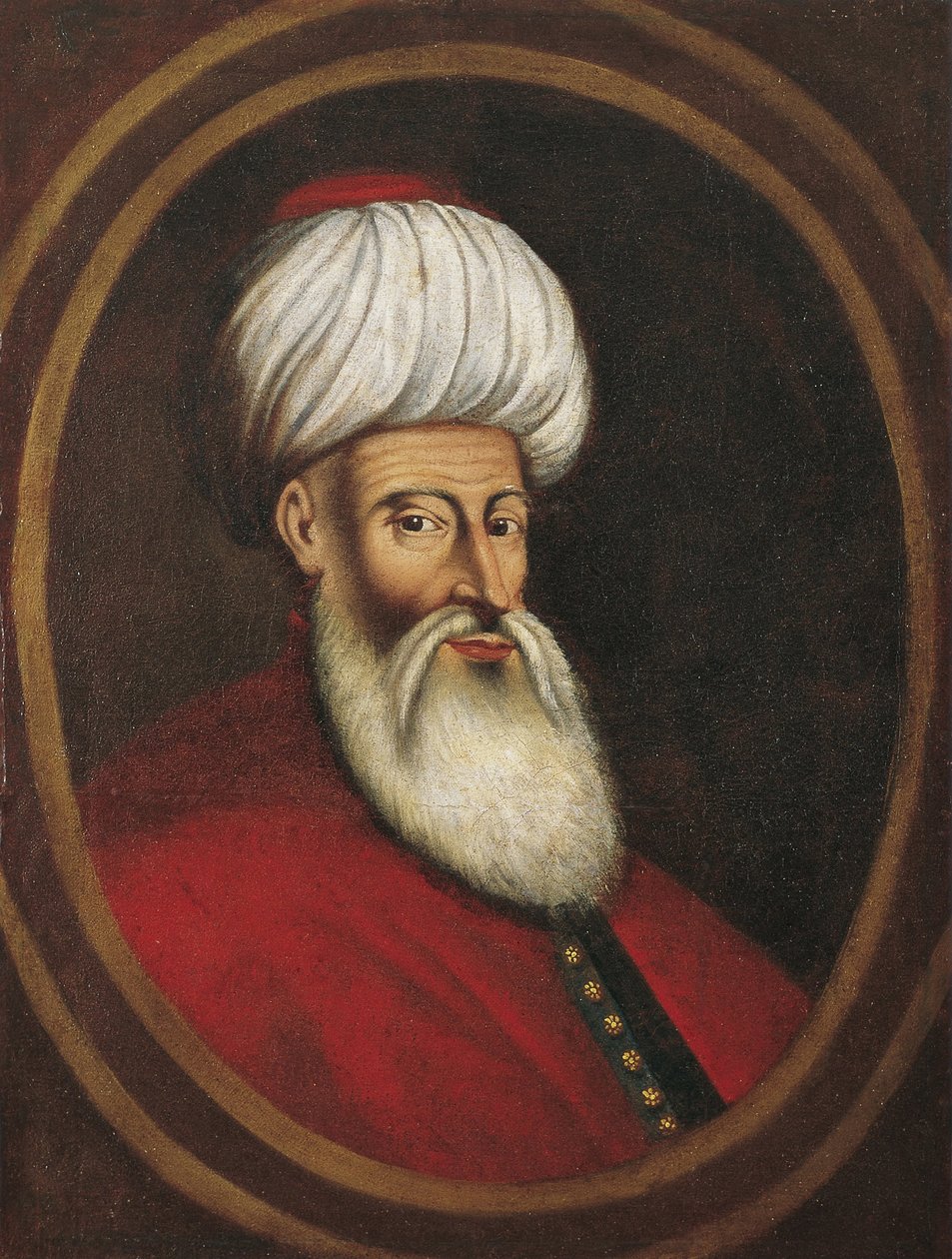 صورة للوزير قبلي مصطفى باشا ، 1670 بواسطة سيد النمساوي