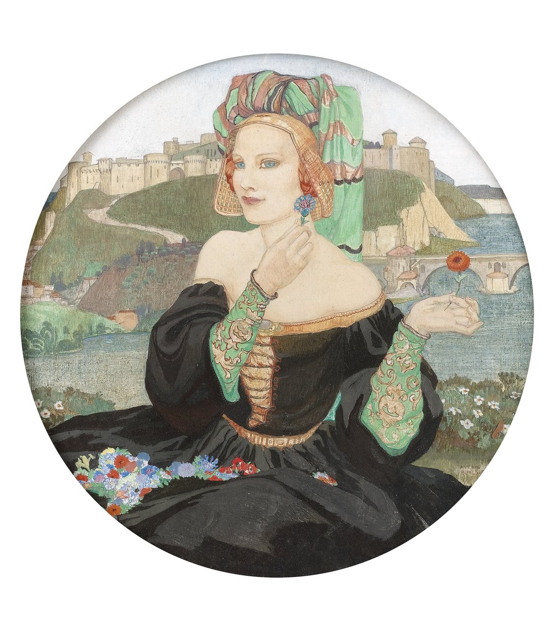 The Chria ، حوالي 1929 (تمبرا على متن السفينة) (لمزيد من التفاصيل انظر 244476) بواسطة افيريل ماري بيرلي
