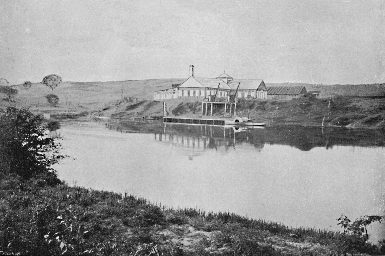 Engenho Central de Porto Feliz ، المصنع المركزي لبورتو فيليز ، 1895 بواسطة أكسل فريك