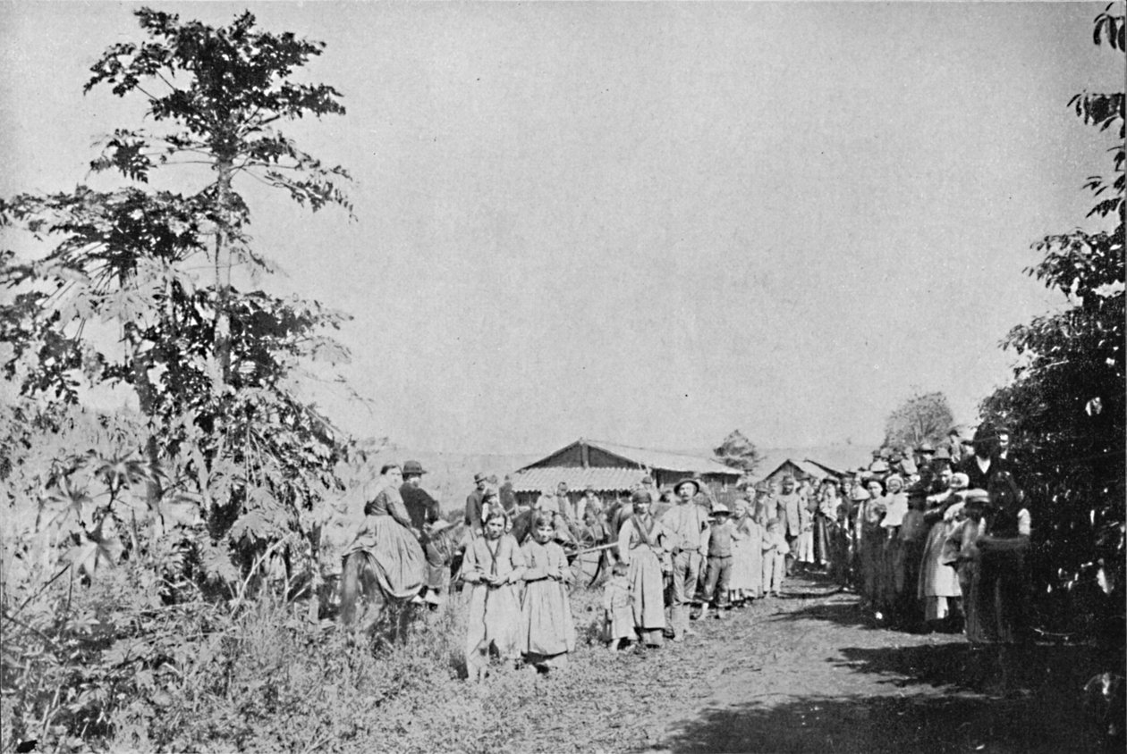 حفلة في مستعمرة ، حفلة في مستعمرة ، 1895 بواسطة أكسل فريك