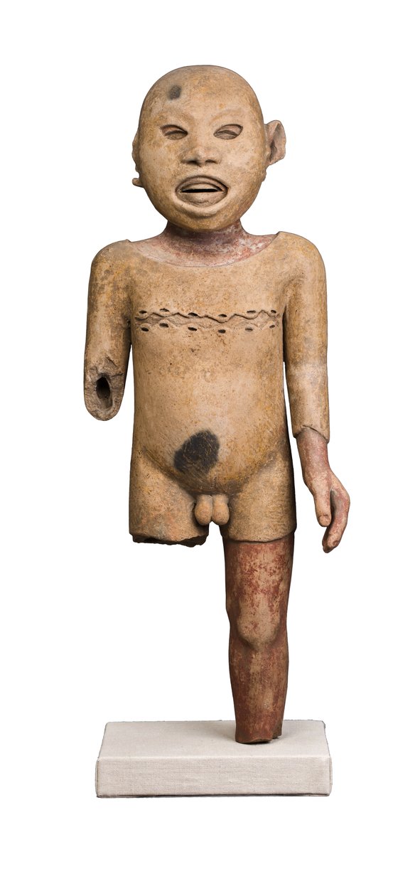 منتحل طقوس الإله Xipe Totec ، ربما وسط فيراكروز ، 1450-1500 بواسطة ازتيك