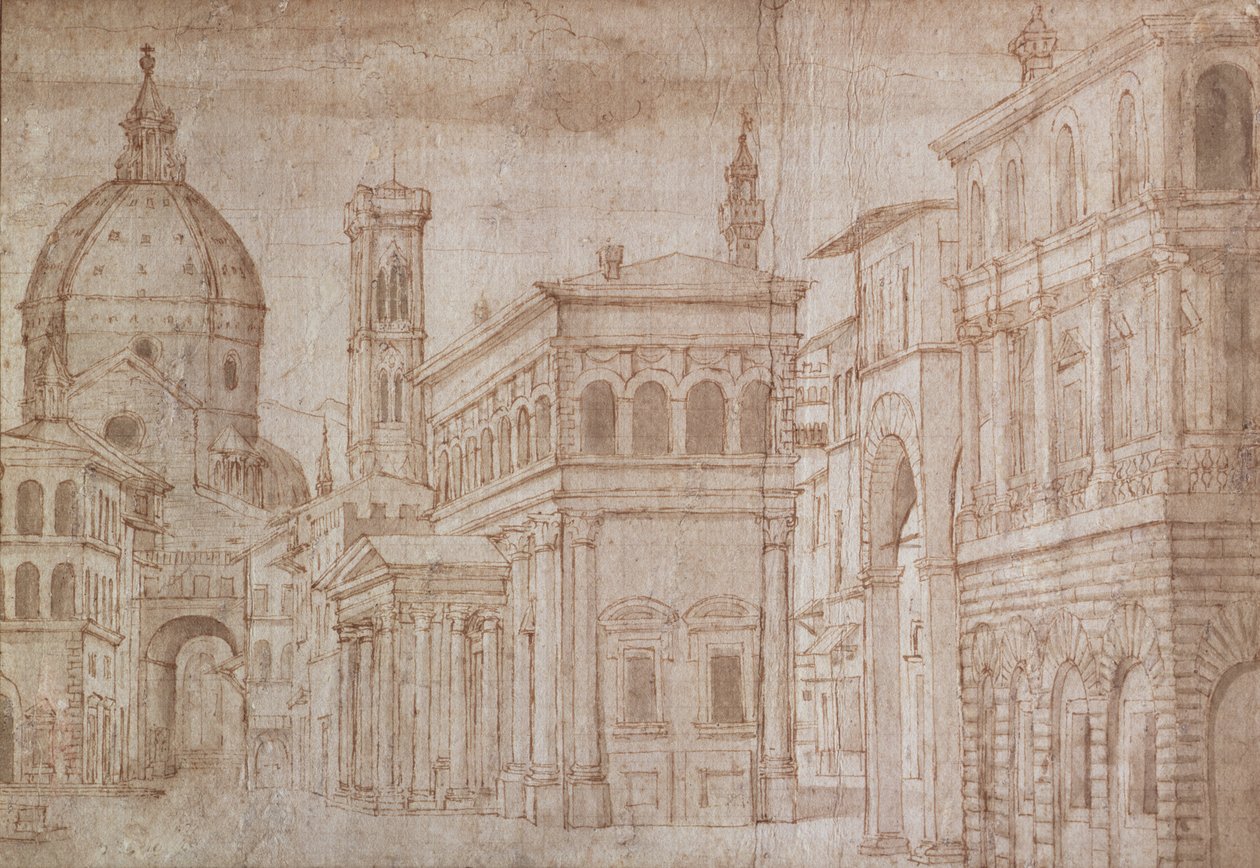 Capriccio المعمارية بواسطة بالداسار لانسي