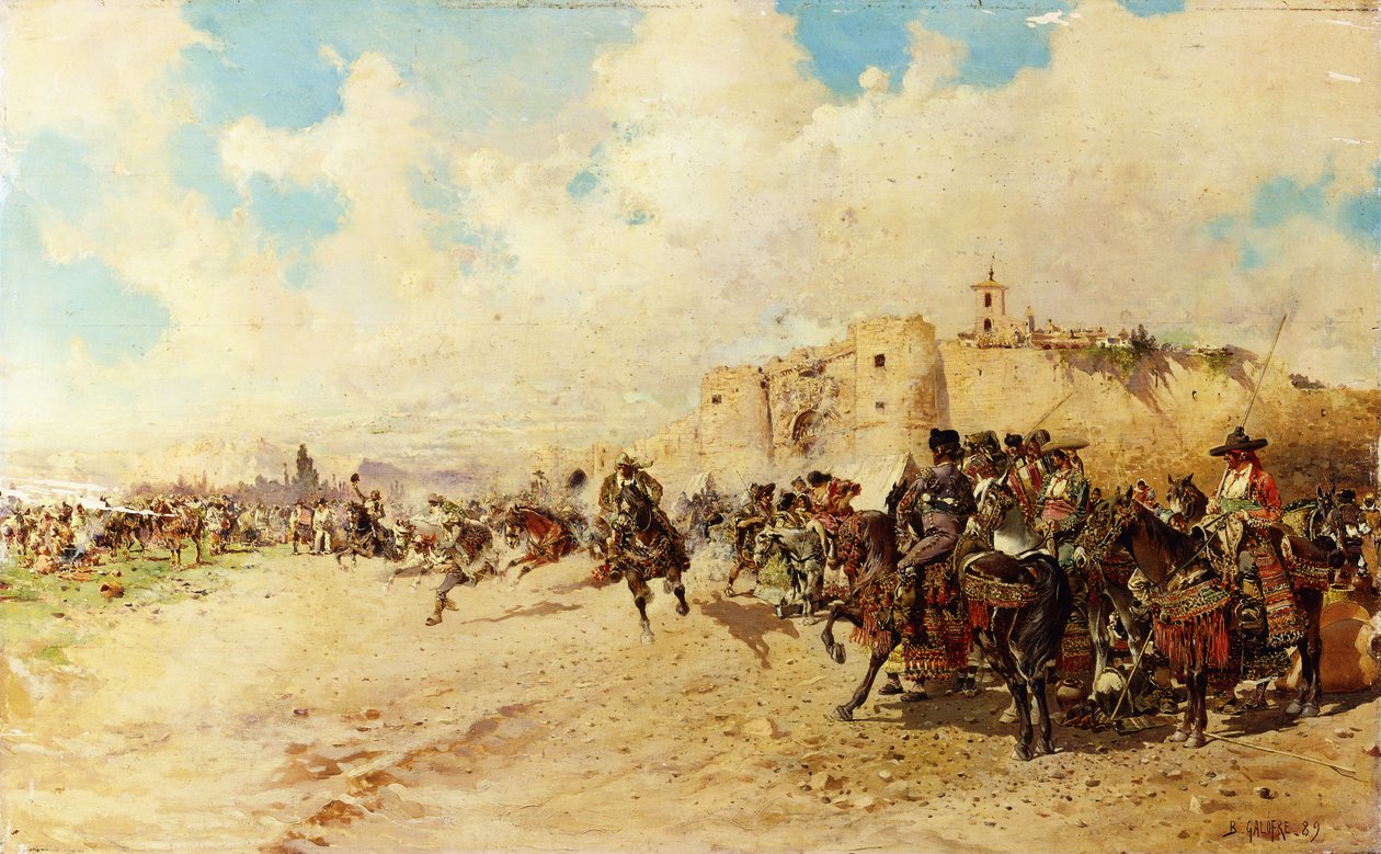 معرض الغجري 1889 بواسطة Baldomero Gallofre Ximenis