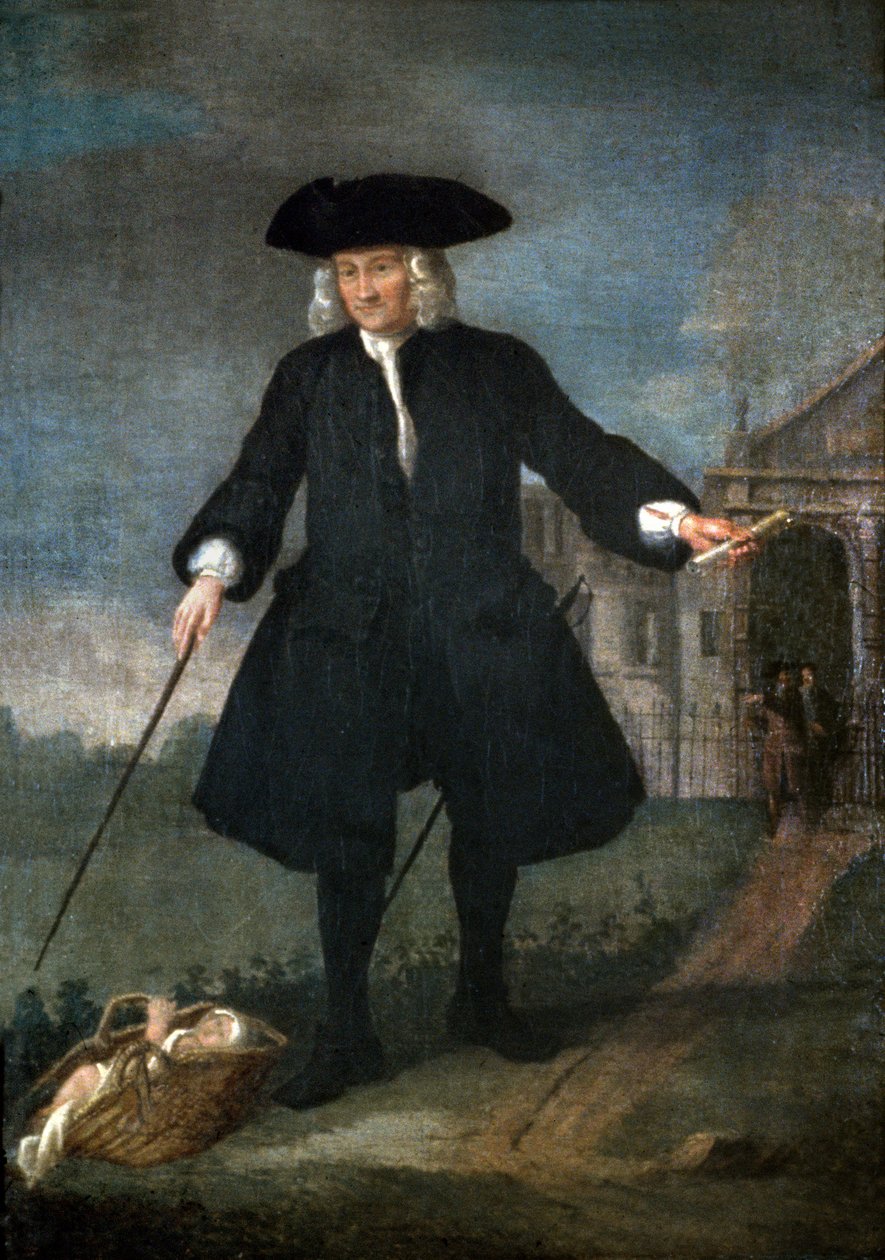 صورة الكابتن توماس كورام (1668-1751) بواسطة بالتازار نيبوت