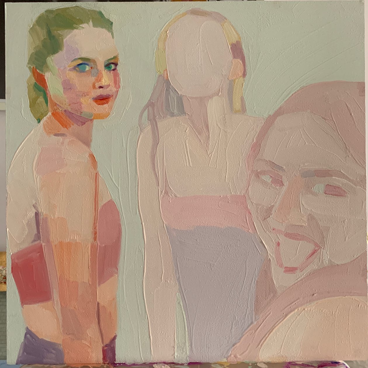 "Digital Burn 1" ، 2019 بواسطة باربرا هوجويجن