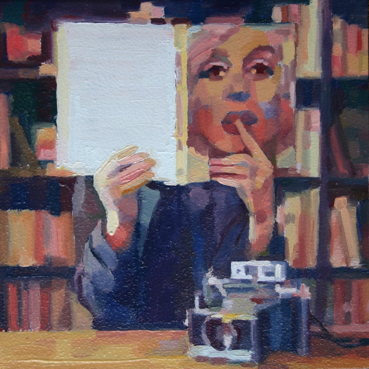 "الوجه 18" ، 2012 بواسطة باربرا هوجويجن