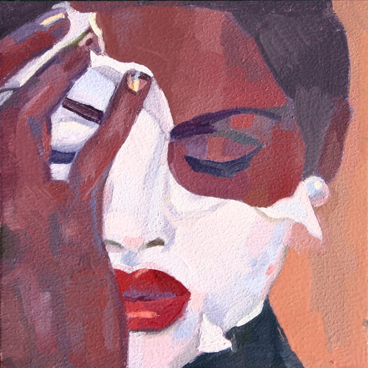 "الوجه 1" ، 2012 بواسطة باربرا هوجويجن