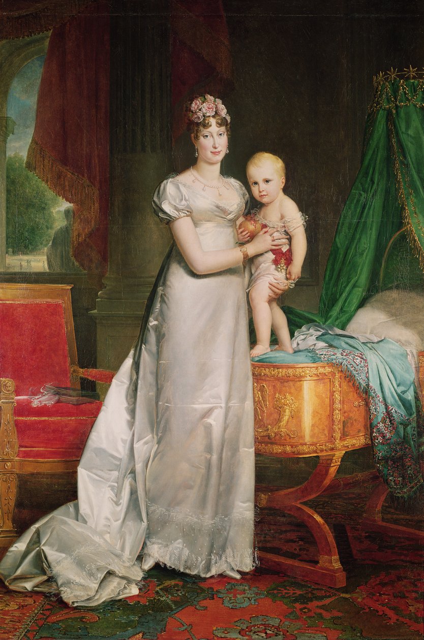ماري لويز (1791-1847) وملك روما (1811-1832) بواسطة البارون فرانسوا باسكال سيمون جيرار