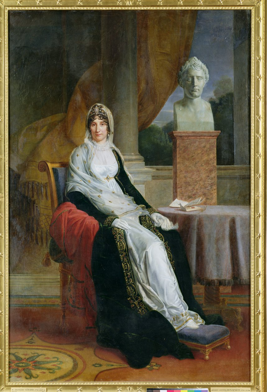 ماري ليتيتيا رامولينو (1750-1836) 1803 بواسطة البارون فرانسوا باسكال سيمون جيرار