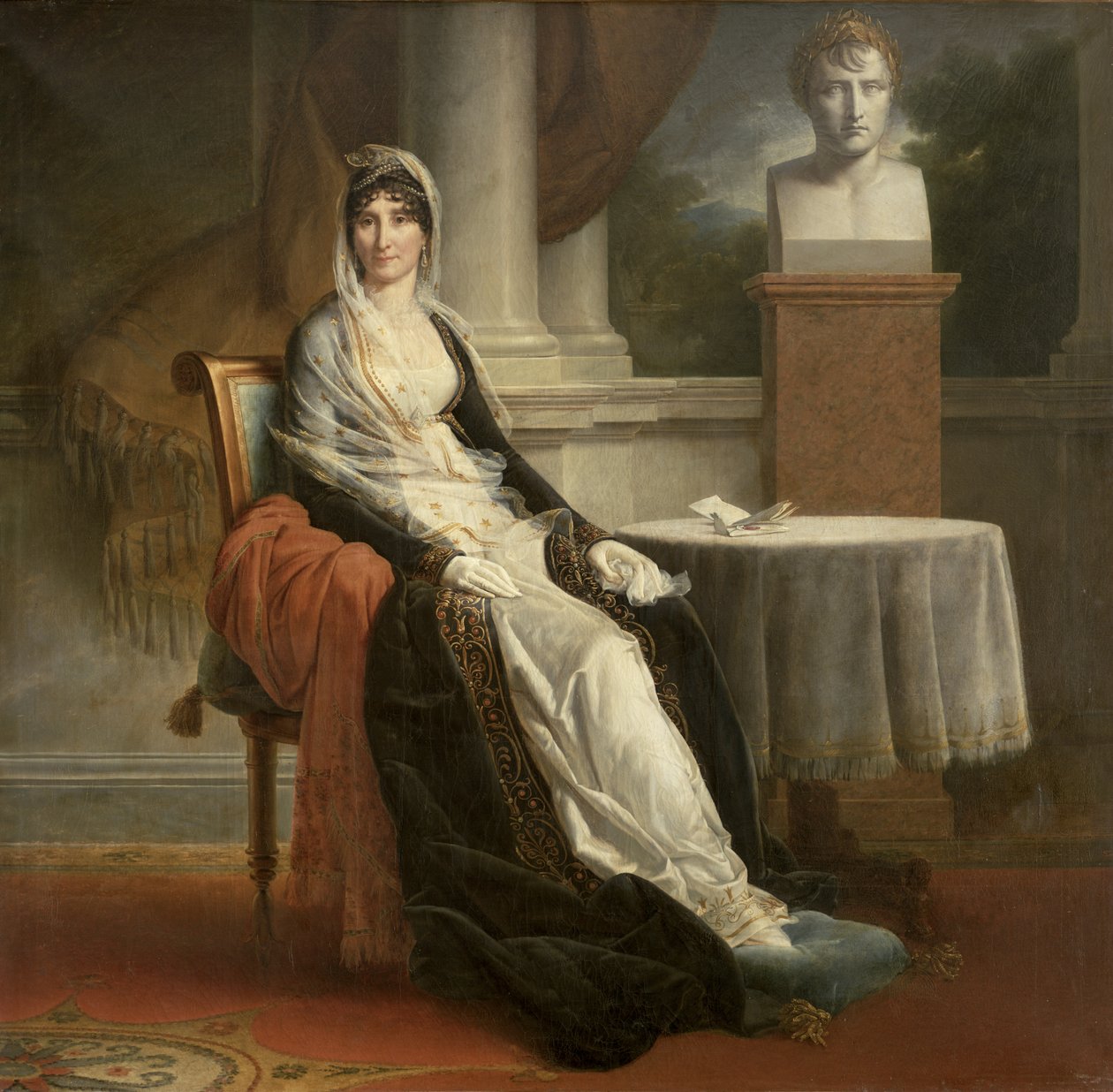 ماري ليتيتيا رامولينو (1750-1836) 1803 بواسطة البارون فرانسوا باسكال سيمون جيرار