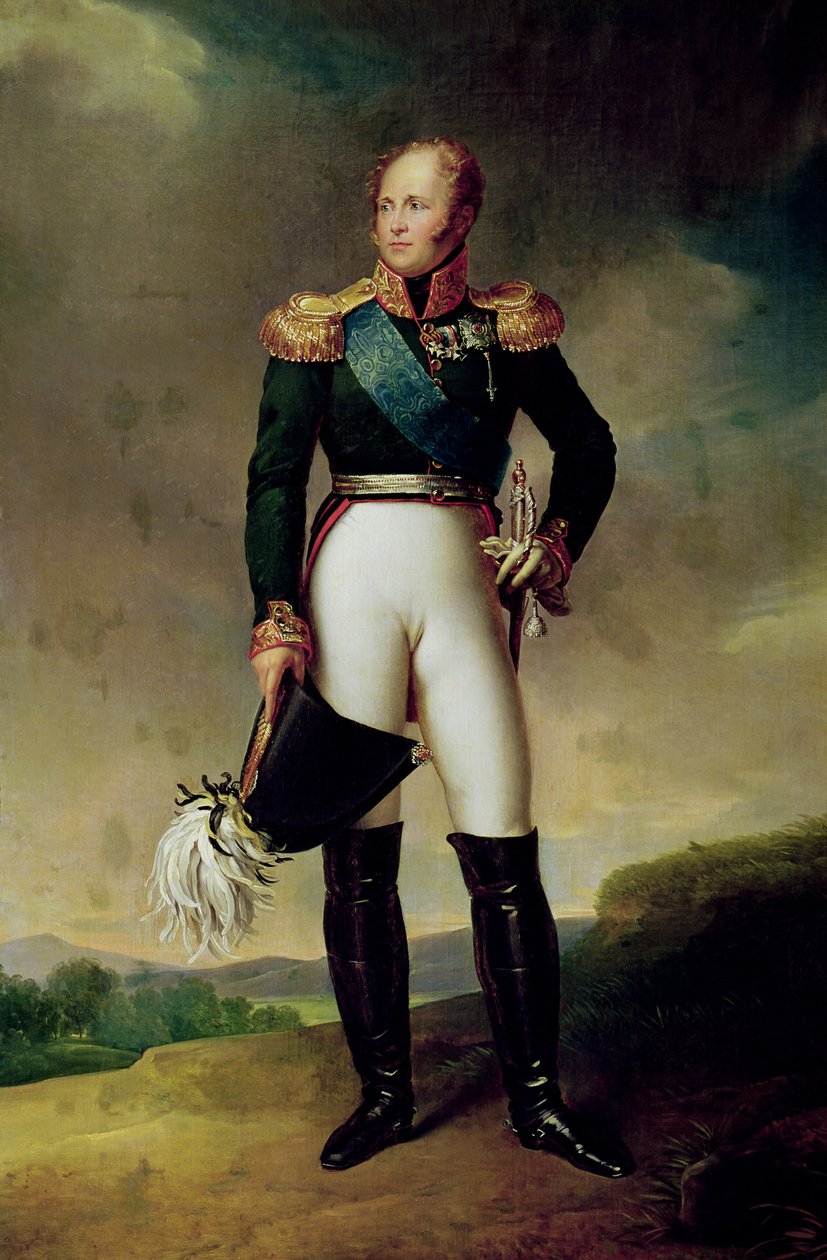صورة الإسكندر الأول (1777-1825) 1814 بواسطة البارون فرانسوا باسكال سيمون جيرار