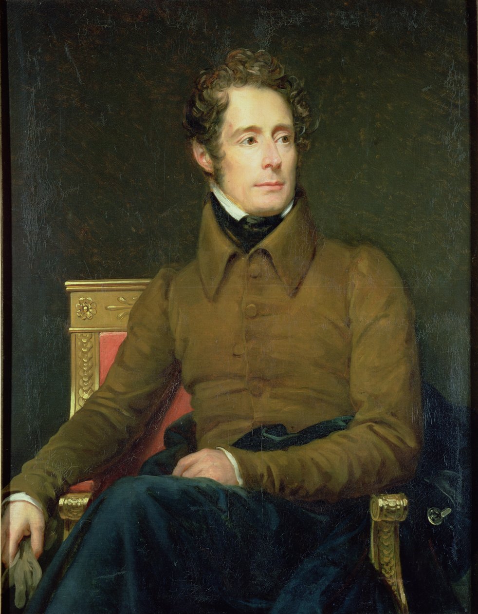 صورة ألفونس دي لامارتين (1790-1869) ، 1831 بواسطة البارون فرانسوا باسكال سيمون جيرار