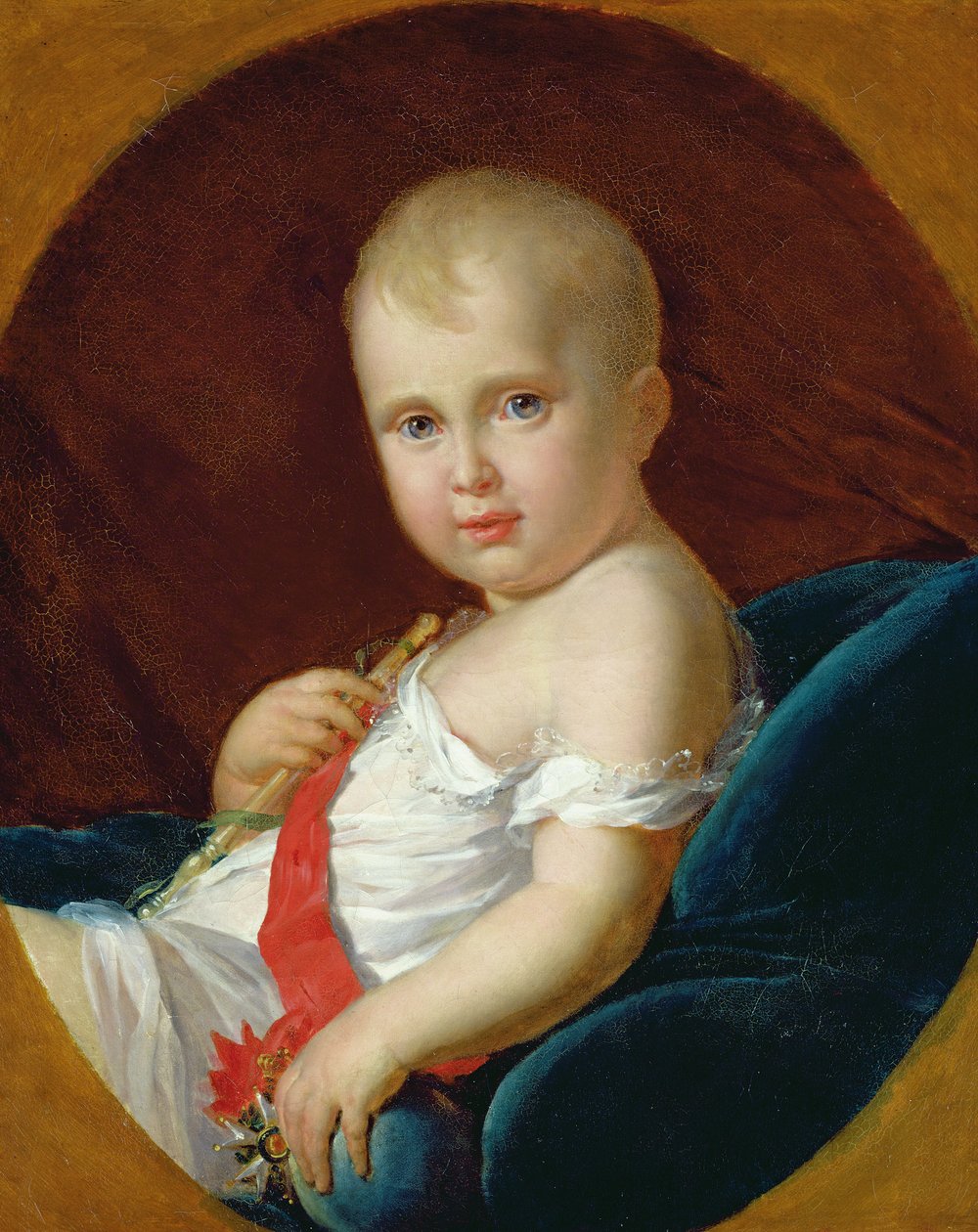 صورة لنابليون ، الأمير الإمبراطوري وملك روما ، 1815 بواسطة البارون فرانسوا باسكال سيمون جيرار