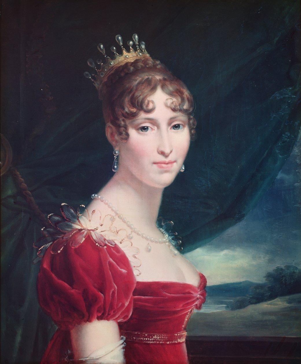 Hortense de Beauharnais بواسطة البارون فرانسوا باسكال سيمون جيرار