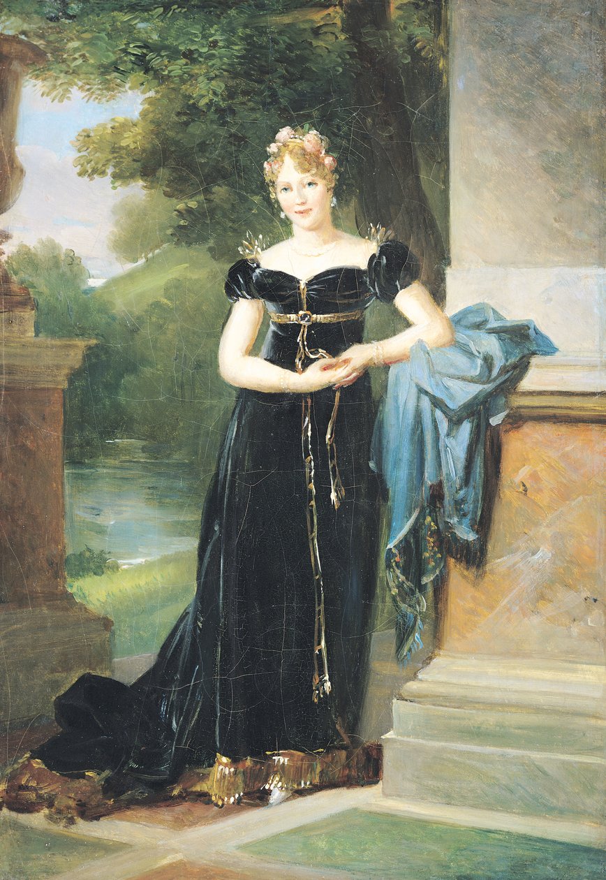 صورة ماري لاكزينسكا (1786-1817) الكونتيسة واليسكا ، 1812 بواسطة البارون فرانسوا باسكال سيمون جيرار