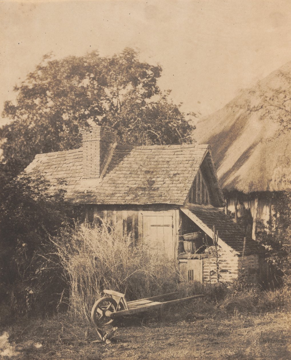 The Tool Shed ، Château d'Argentelle ، أواخر أربعينيات القرن التاسع عشر. بواسطة البارون لويس أدولف همبرت دي مولارد