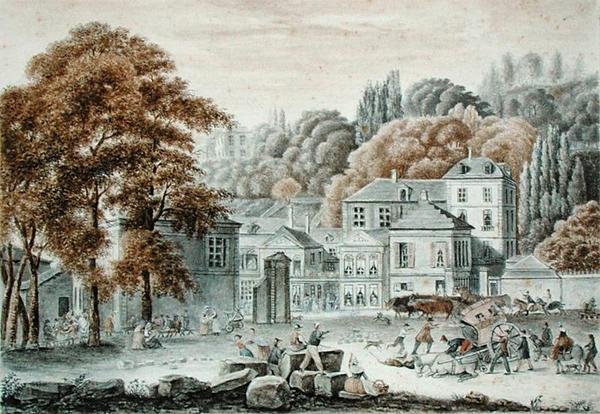 The New Place du Pont، Sevres، 1822 بواسطة البارون لويس ألبرت باكلر دالبي