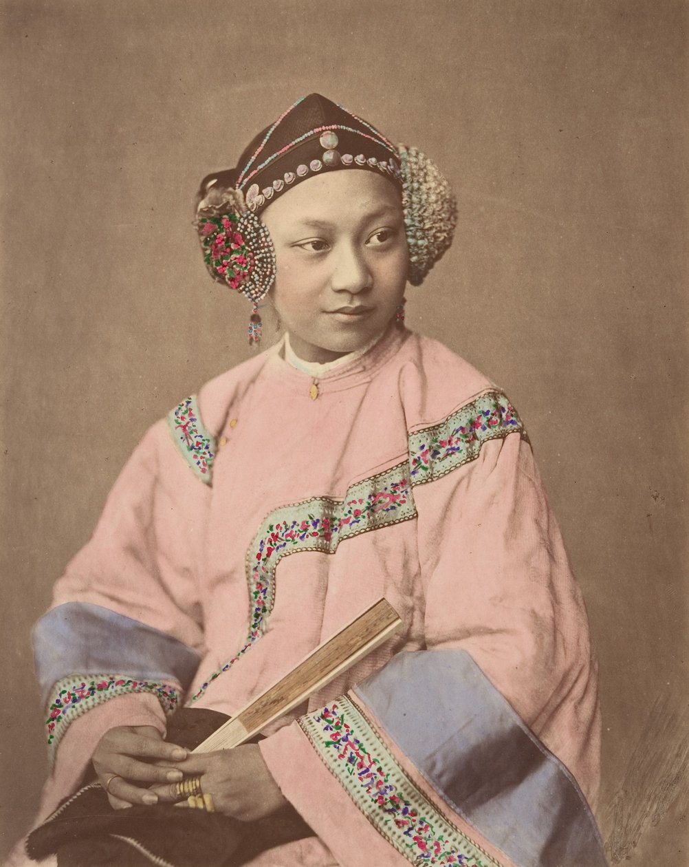 فتاة Lanxchow ، 1870. بواسطة البارون رايموند فون ستيلفريد