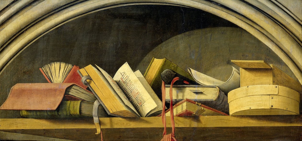 لا تزال الحياة مع الكتب في مكانة بواسطة بارتيليمي دييك