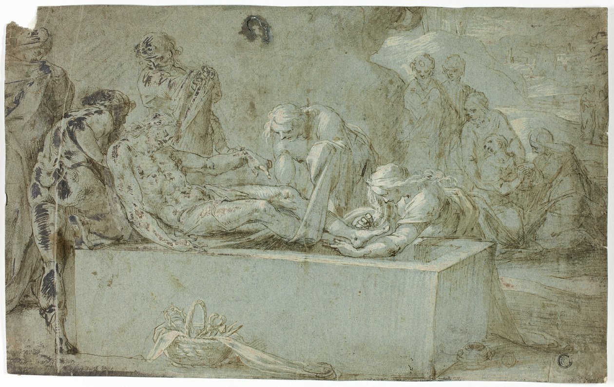 القبر بواسطة Bartholomaeus Spranger