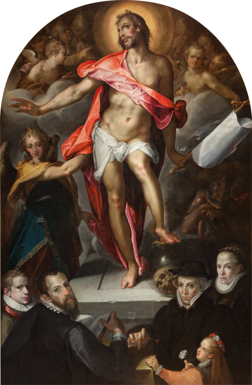 مرثية لصائغ الذهب في براغ نيكولاس مولر بواسطة Bartholomaeus Spranger