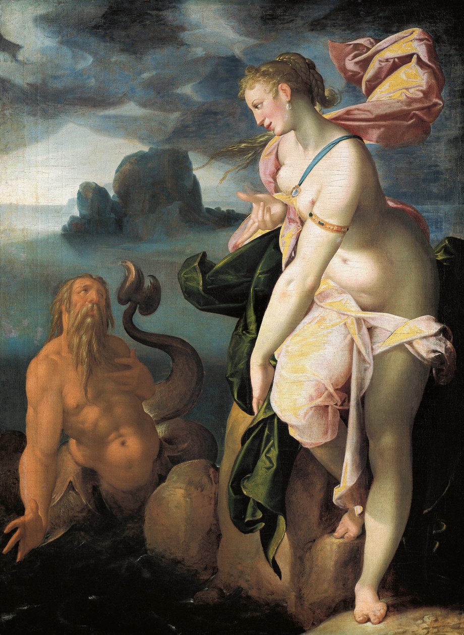 Glaucus و Scylla ، 1581 بواسطة Bartholomaeus Spranger