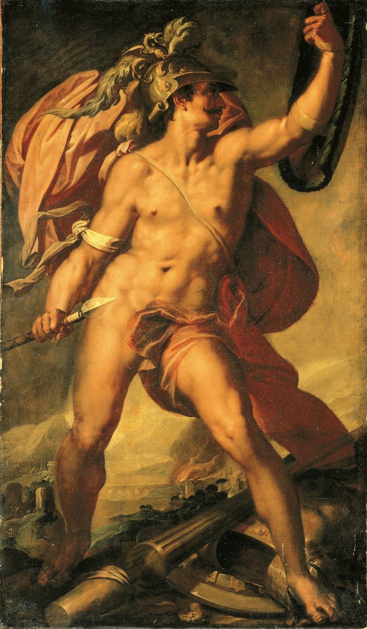 المريخ بواسطة Bartholomaeus Spranger