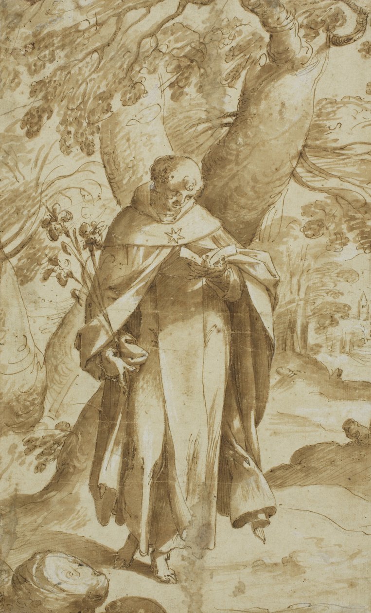 القديس دومينيك ريدينج ، 1573 بواسطة Bartholomaeus Spranger